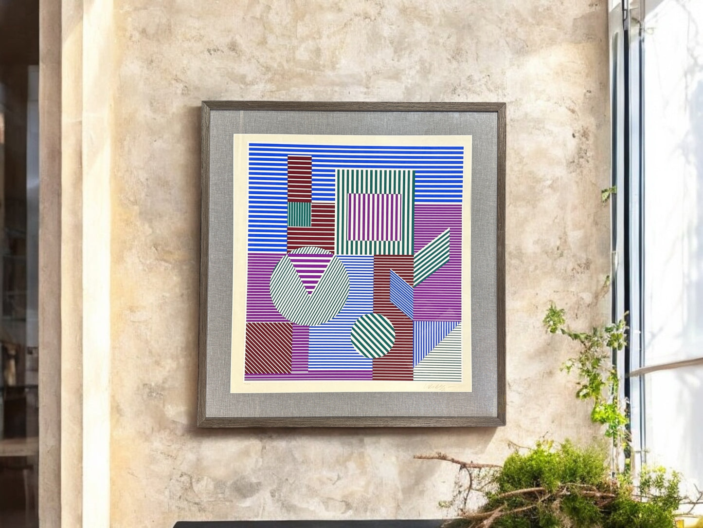 LE Screenprint - Victor Vasarely - #1250